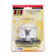 LED Autolamps Mini SAE Amber Warning Beacon Light Clear Lens 96mm Round Lamp