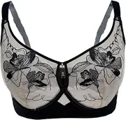[BIMEI] Transparent accent split bra pocket bra silicone forms internal pockets Crossdressing