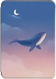 Case for Kindle Paperwhite 10th Generation 2018, Kindle Case with Waterproof Kindle Paperwhite E-Reader Case, e-Book-Reader-Covers with Auto Sleep/Wake for Kindle Paperwhite 10th Gen - Whale