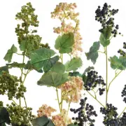 ESC05 Artificial Hanging Berries and Leaves Spray, 60-inch