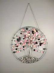 Customizable Tree of Life Gemstones, Crystals, Glass Beads - Different Colors