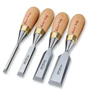 4pc. Robert Sorby #570 Sheaf River Series Butt Chisels