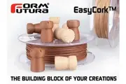 Cork-filled PLA based filament EasyCork 1.75mm Dark 500 gram 3D Printer Filament