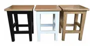 MF Solid Oak Timber Stools