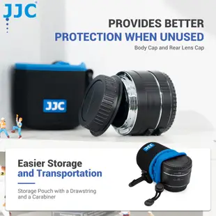 JJC AET-CS2自動近攝環 微距拍攝轉接環 Canon EF EF-S 卡口相機鏡頭適用 850D 77D 5D