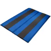 Double Self Inflating Mattress Sleeping Mat Air Bed Camping Hiking Joinable - bl