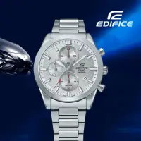 在飛比找momo購物網優惠-【CASIO 卡西歐】EDIFICE 經典運動三眼計時手錶 