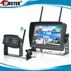 Digital Wireless 7" Quad Monitor Built-in DVR Max 128GB Reversing Camera Truck