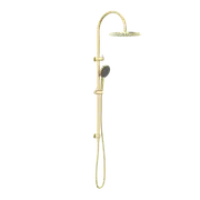 Nero Opal Twin Shower With Air Shower II Brushed Gold NR251905HBG