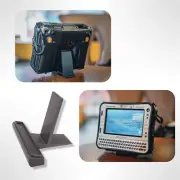 Custom Desktop Display Stand for Panasonic Toughbook CF-U1 MK2 BarCode Reader