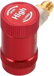 OSOLADY Quick Coupler Adapter Professional Grade Refrigerant Connector High Pressure Ac Valve Easy to Connect and Disconnect