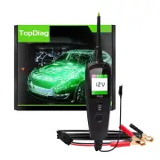 JDiag P100 Automotive Car Circuit Tester Power 12V/24V Electric Circuit Tester Car Diagnostic Tool TFT Screen Voltage Re