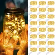 24 Pack Fairy Lights Battery Operated 7ft 20 LED Waterproof Fairy String Ligh...