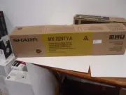 Genuine Sharp MX70NTYA MX-70NTYA Toner Cartridge Yellow MX 5500N 6200N 6201N