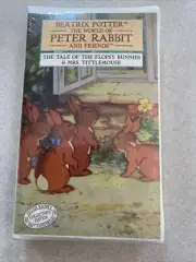 PETER RABBIT Tale of the Flopsy Bunnies & Tittlemouse NEW SEALED VHS 1995