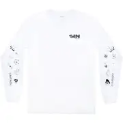 [SINeyewear] Captain Convict Long Sleeve Tee - White