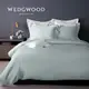 【WEDGWOOD】灰綠 100%簡約天絲兩用被套床包四件組(雙人/加大/特大)