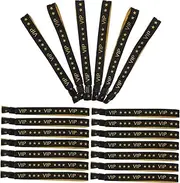 LALAFINA Party Wristbands 50 Pcs Id Wristbands Fabric Material for Events Activities