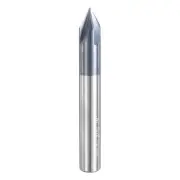 60 Degree V Groove Engraving Router Bit Tip and 4 Flutes 1/4 Inch Shank