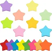 Sticky Notes, 800 Sheets Pentagram Shape Post it Notes 2.75 x 2.75 Inch 16 Color Bright Colorful Sticky Pad Self-Sticky Note Pads for Reminders, Office, School and Home
