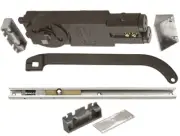 Dark Bronze Regular Duty Spring 105 No Hold Open Overhead Concealed Closer with