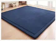 Baby Play Mat, V-mix Handmade Weaving Plush Foam Play Crawling Rugs for Baby,...