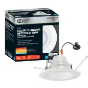 Commercial Electric 6 in. Selectable Integrated LED Recessed Trim Downlight