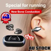 NEW Conduction Earphone Bluetooth Wireless Headphones Sports Headsets FZ