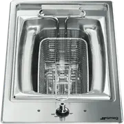Smeg Domino Deep Fryer Stainless Steel