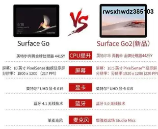 Microsoft/微軟 Surface Go 2 M3 8G 128GB 平板電腦二合一 win10