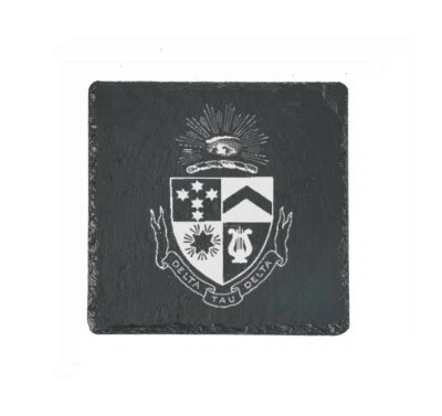Delta Tau Delta Fraternity Slate Coaster