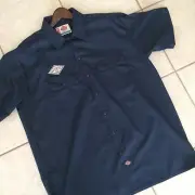 Obey Patch On A Dickies Workshirt Size XL