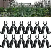 12x Garden Trellis Plant Awning Connector Joint Fixing Bracket,For Tomato-Cage