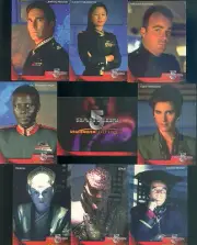 BABYLON 5 SPECIAL EDITION 1997 SKYBOX COMPLETE BASE CARD SET 72 TV
