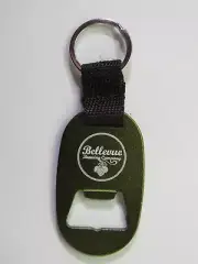 Cool Metal BEER Key Chain Bottle Opener ~ BELLEVUE Brewing Co ~ Washington