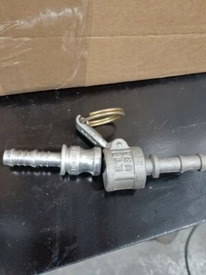 NEW 1/2" Aluminum Cam & Groove Coupler Set, Hose Shank, Ever-Tite, Part C Part E