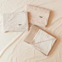 在飛比找momo購物網優惠-【Hello HiZoo】手工製純棉柔感親膚幼兒安撫毯(冷氣