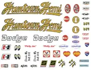 HAMTOWN HEMI Challenger NHRA DRAG 1/64th Waterslide Decals