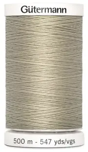 Gutermann Sew-All Thread 547yd-Sand (Pack of 5)