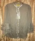 Juicy Couture Chiffon Blouse /. New / Size 4 /