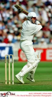 Alec Stewart England Old Player Cricket Photo 5