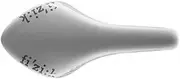 [Fizik] Arione CX Braided Wing Flex Road Bicycle Saddle (White with Grey Wings)