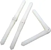 20pcs Super Light Pivot Pinned and Round Hinges D2.5xL43xW10mm/D4.5xL67xW12mm for RC Airplanes Parts Model Aeromodelling (Size : D4.5xL67xW12mm 20pcs)