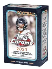 2024 TOPPS CHROME FOOTBALL BLASTER 40 BOX CASE BLOWOUT CARDS