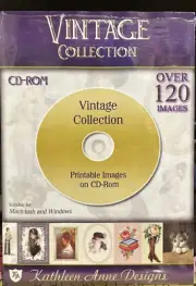Kathleen Anne Designs Vantage Collection CD-Rom over 120 images