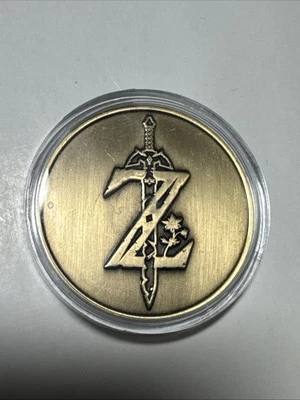 Nintendo Legend of Zelda Breath of the Wild Sheikah Eye Collectors Coin E3 2016