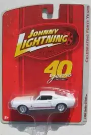 Johnny Lightning 1968 Shelby GT-500 1/64 white