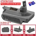 For Makita 18V Battery Adapter Converter to For Dyson V10 Series Vacuum Cleaner