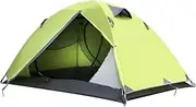 Camping Beach Tent Rainproof Dome Tent 8.5 Aluminum Pole Family Camping Tent Camping Equipment 2 People Hiking Outdoor Tent for Outdoor Hiking Fishing