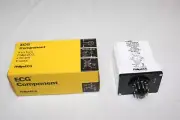 Phillips ECG RLY4245K DPDT Relay 10A 120VAC Adjustable Time Delay On Release